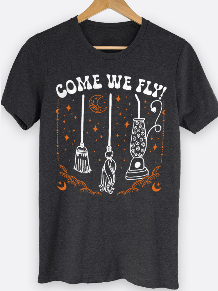 Come We Fly Graphic Tee Hoodie, Sweatshirt | PureTeeCo.com (Image 4)