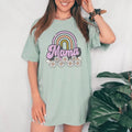 Comfort Color Mama Shirt Rainbow Mom Shirt Mommy Shirt Mama T-shirt Cute Mom Shirt Mother's Day Gift Mom Life Shirt Mommy...