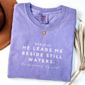 Comfort Colors Christian Shirt, Psalm 23 Shirt, Bible Study T-Shirt, God Shirt, Christian Mom Shirt, Bible Verse Tee...