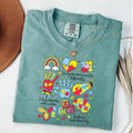 Comfort Colors Everyone Communicates Differently Shirt, Speech Pathologist Shirt Hoodie, Sweatshirt | PureTeeCo.com