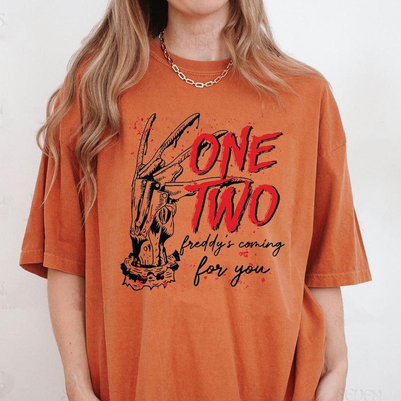 Comfort Colors Horror Halloween Shirt, Halloween Tee, Scary Movie Shirt, Horror Shirt Hoodie, Sweatshirt | PureTeeCo.com