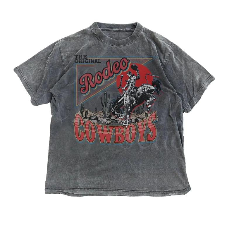 Comfort Colors Rodeo Western Cowboy T-Shirt, Vintage 90s Western Shirt, Retro Indian Tee, Rodeo Cowboy Shirt, Wild West...