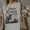 Comfort Colors Sleepy Hollow Shirt Halloween Crewneck Spooky Sweater Pumpkin Crewneck Retro Halloween Tee Ghost Crewneck...