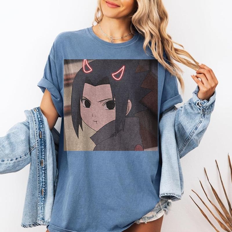 Comfort Colors Uchiha Itachi Shirt - Anime Tshirt Hoodie, Sweatshirt | PureTeeCo.com