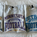 Comfortable Football Sweatshirt Unisex Football Sweatshirt T-Shirts, Hoodie | PureTeeCo.com