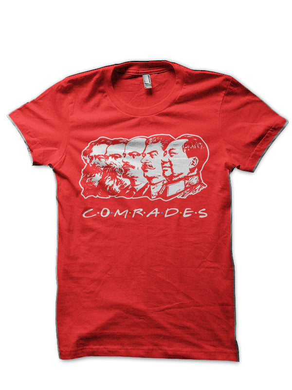 Comrads Red T-Shirt Style001 Hoodie, Sweatshirt | PureTeeCo.com