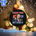 Congratulations Trump Won Get Over It 2024 Ornament T-Shirts, Hoodie, Sweatshirt | PureTeeCo.com