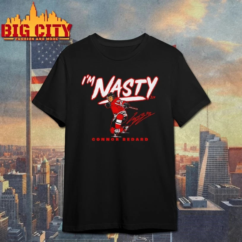 Connor Bedard I’m Nasty signature shirt