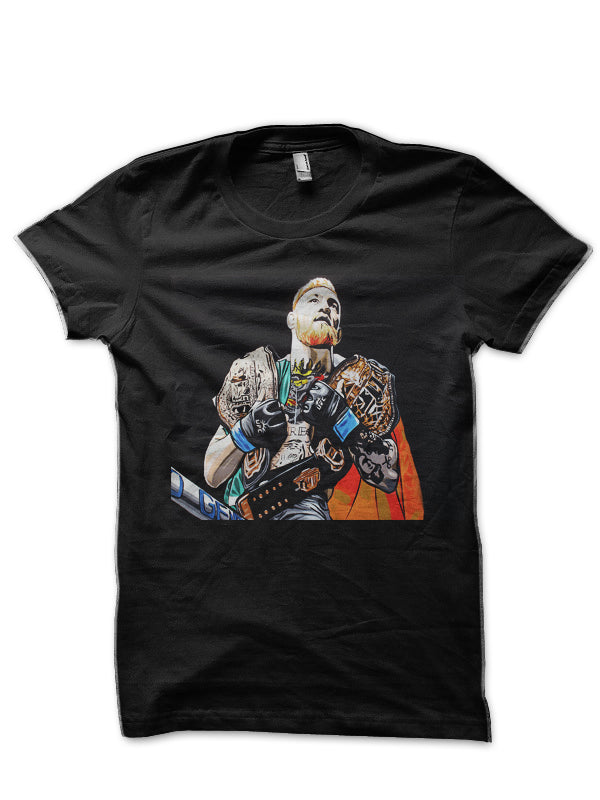 Conor McGregor Black T-Shirt Style013 Hoodie, Sweatshirt | PureTeeCo.com