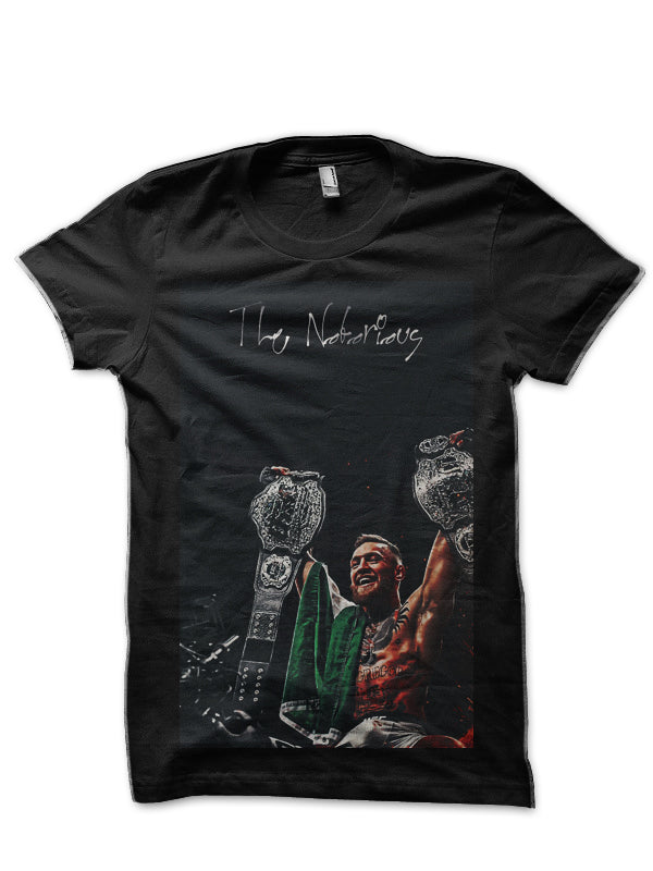 Conor McGregor Black T-Shirt Style010 Hoodie, Sweatshirt | PureTeeCo.com
