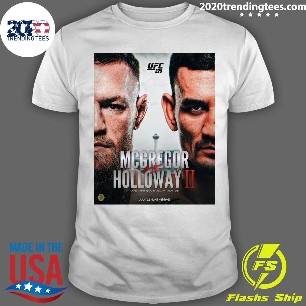 Conor McGregor Vs Octagon Holloway at UFC 329 on July 11, 2026 Shirt