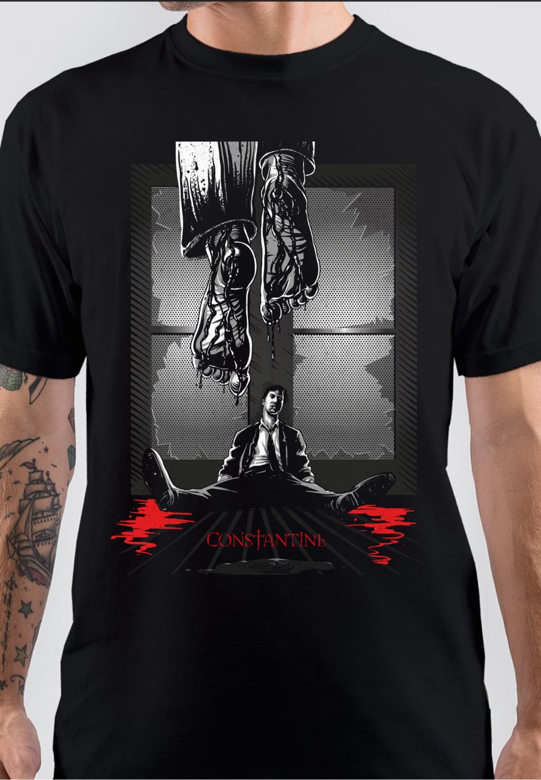 Constantine T-Shirt Style002 Hoodie, Sweatshirt | PureTeeCo.com