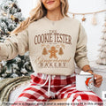 Cookie Baker Sweatshirt, Cookie Tester Sweater, Gingerbread Bakery, Gingerbread Shirt, Couple Christmas Sweatshirt,...
