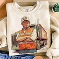 Cool Trump With Garbage Truck Shirt, Funny Trump Garbage, Humorous Trump Christmas, Make America Great Again, Clothing...