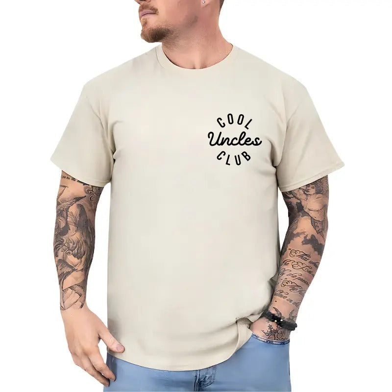 Cool Uncles Club Shirt for Men, Cool Uncle Tee, Funny Uncle To Be Tops, New Uncle Tshirt, Pregnancy Announcement Gifts,...