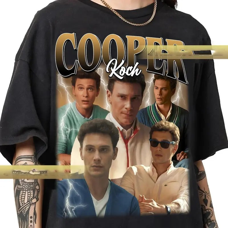 Cooper Koch retro vintage 90s style raptee shirt Menswear Streetwear Crewneck Hoodie, Sweatshirt | PureTeeCo.com