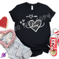 MONOCHROME LOVE - VALENTINE RUN 2-UNISEX TEE Hoodie, Sweatshirt | PureTeeCo.com (Image 1)