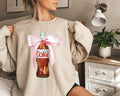 Coquette Coke Zero Sweatshirt, Diet Coke Bow Shirt, Diet Coke Lover Sweater, Y2k Crewneck, Bottle With A Bow Soft Girl...