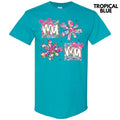 Coquette Ditzy Mama Gildan Short Sleeve T-Shirt 'NLB' Hoodie, Sweatshirt | PureTeeCo.com