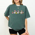 Coquette Goose Comfort Colors Shirt, Silly Ducks T-shirt, Silliest Goose On The Loose Graphic Tee, Goose Lovers Clothing,...