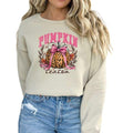 Coquette Pumpkin Season Sweatshirt - Feminine Fall Delicate Halloween - Edgy Long Sleeve Crewneck Unisex Sizing - Perfect...