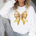 Coquette Softball Women's Sweatshirt Comfy Softball Bow Sweatshirt T-Shirts, Hoodie | PureTeeCo.com