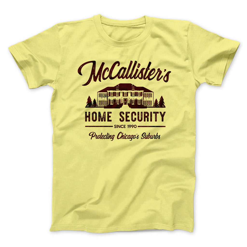 McCallister's Home Security Funny Movie Men/Unisex T-Shirt Hoodie, Sweatshirt | PureTeeCo.com (Image 4)