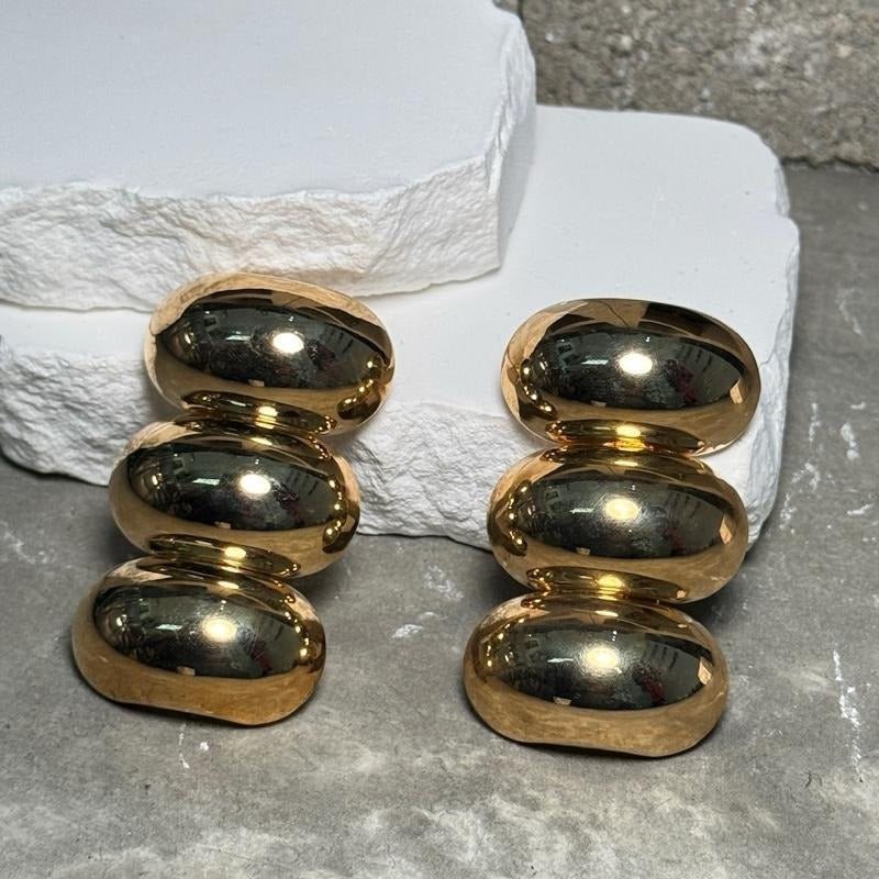 Cosmic Chrome Triple Layer Chunky Earrings T-Shirts, Hoodie, Sweatshirt | PureTeeCo.com