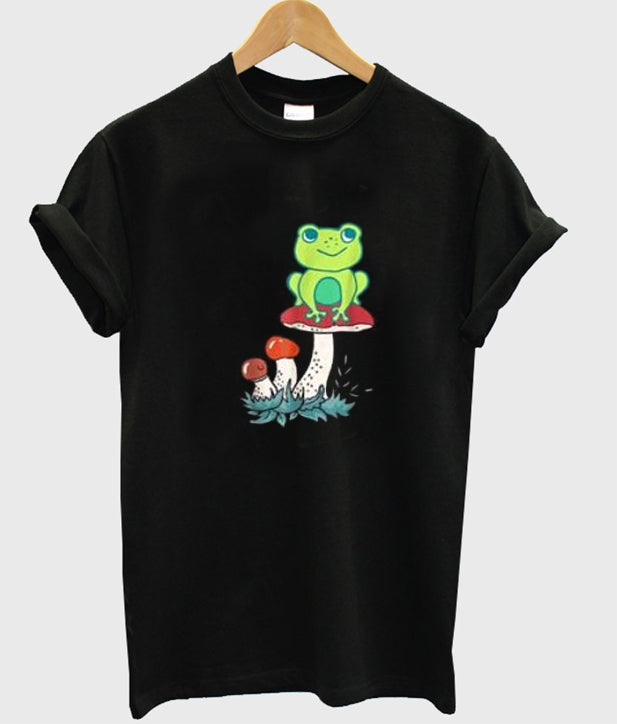 Cottagecore Frog Shirt Hoodie, Sweatshirt | PureTeeCo.com
