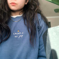 Count it all Joy Embroidered Sweatshirt, Christian Crewneck, Be Happy Faith Empathy Crewneck T-Shirts, Hoodie | PureTeeCo.com