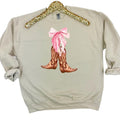 Country Boots Coquette Sweatshirt T-Shirts, Hoodie | PureTeeCo.com