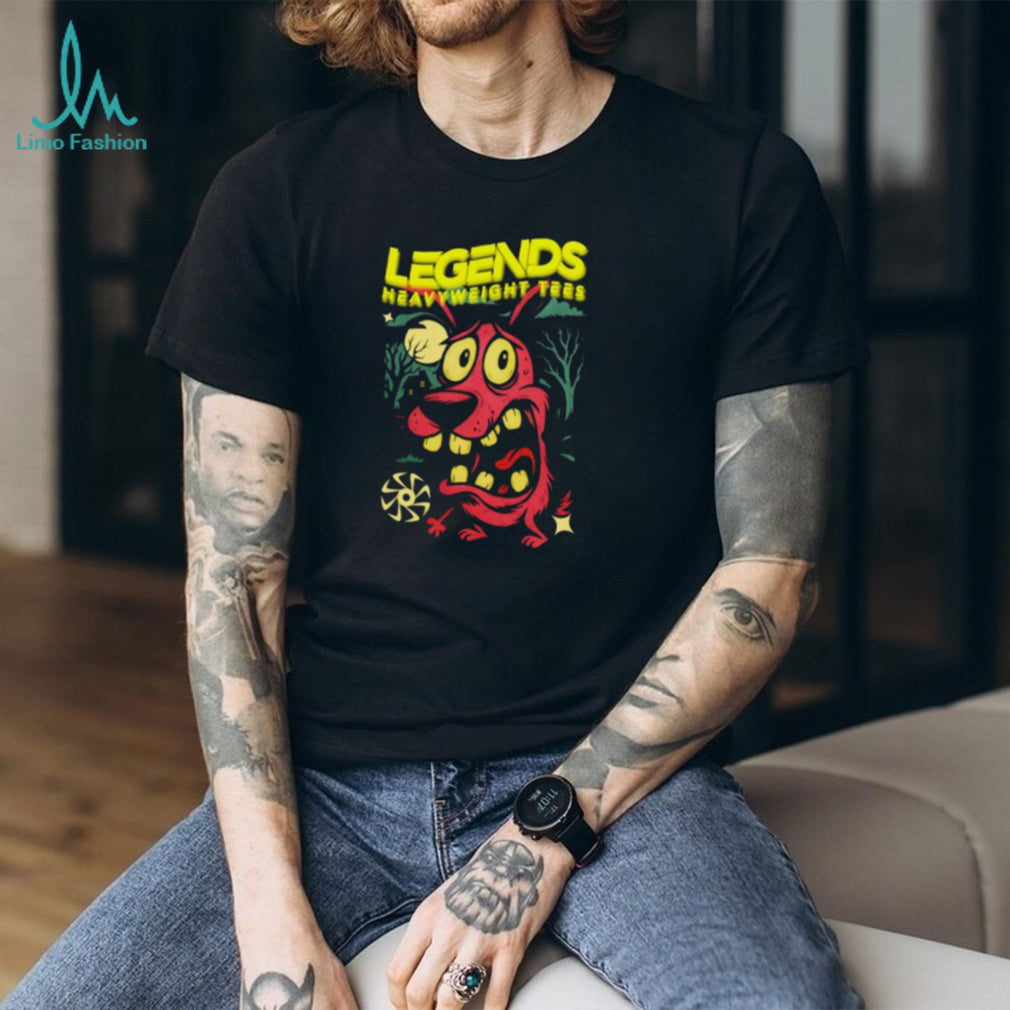 Courage the Cowardly Dog Legends Heavyweight Tees shirt