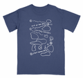 End Of The Day Navy T-Shirt Hoodie, Sweatshirt | PureTeeCo.com