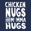 Chicken Nugs and Momma Hugs Kids Shirts Hoodie, Sweatshirt | PureTeeCo.com (Image 1)
