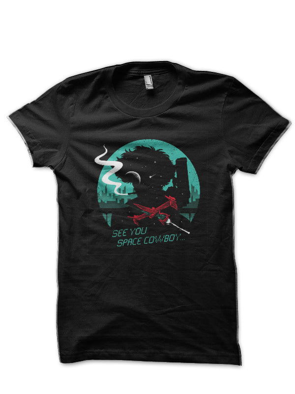 Space Cowboy Black T-Shirt Hoodie, Sweatshirt | PureTeeCo.com