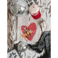 Cowboy Bronc Valentines Day Sweatshirt ~ Sand T-Shirts, Hoodie | PureTeeCo.com
