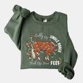Cowboy Christmas Sweater, Giddy Up Jingle Horse Pick Up Your Feet, Howdy Country Christmas Horse, Cowgirl Shirt,...
