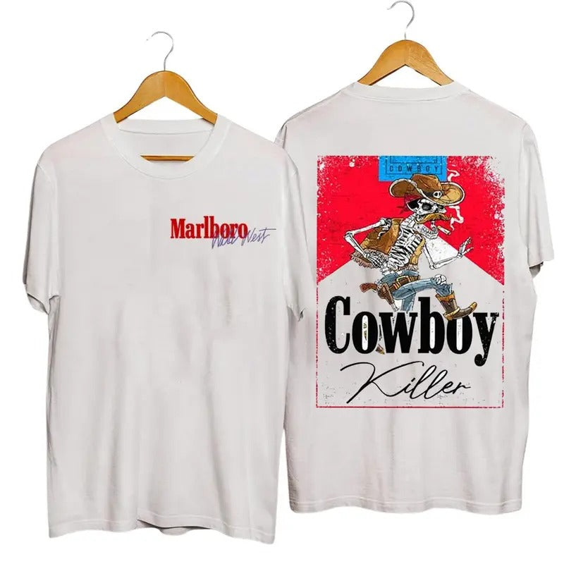 Cowboy Killer Graphic Jason Aldean Skeleton Cowboy T-Shirt Hoodie, Sweatshirt | PureTeeCo.com