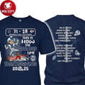 Cowboys 31-28 Chiefs This Is How The Cowboys Love Thanksgiving 2025 Two Sided Shirt