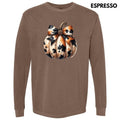 Cowhide Pumpkin Long Sleeve Comfort Colors T-Shirt 'NLB' Hoodie, Sweatshirt | PureTeeCo.com