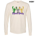 Crawfish Mardi Party Long Sleeve Comfort Colors T-Shirt 'NLB' Hoodie, Sweatshirt | PureTeeCo.com