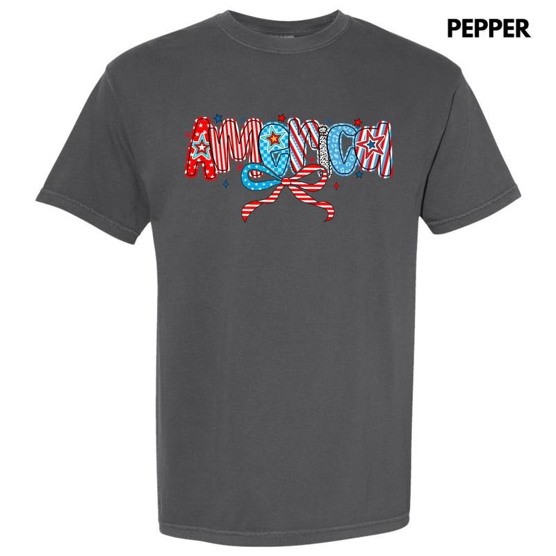 Crazy Pattern America Comfort Colors T-Shirt 'NLB' Hoodie, Sweatshirt | PureTeeCo.com