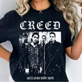 Creed Metal T-Shirt, Retro Creed Band Fan Shirt, Creed 2024 Hoodie, Sweatshirt | PureTeeCo.com