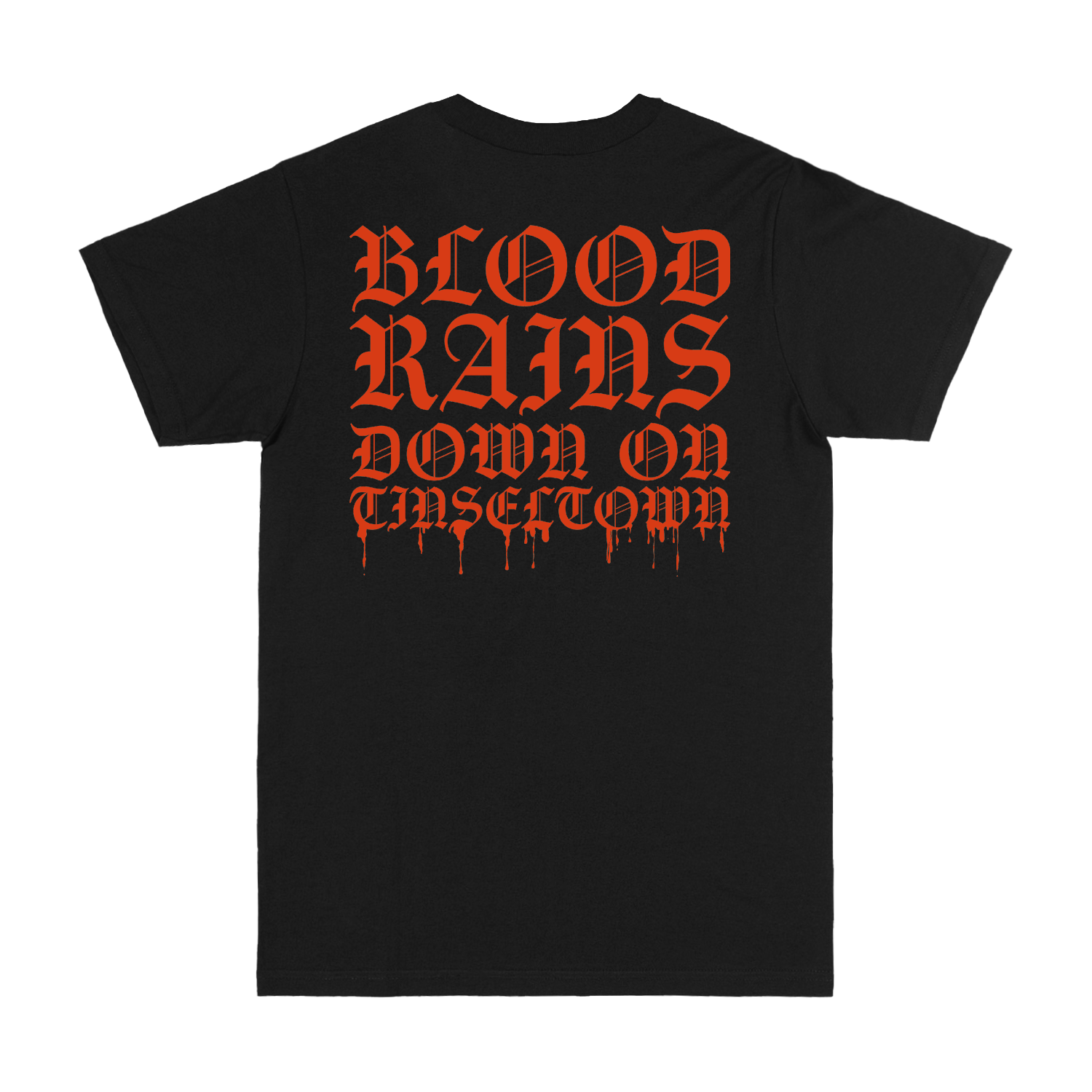 Creeper - Blood Rains Tee Hoodie, Sweatshirt | PureTeeCo.com (Image 2)