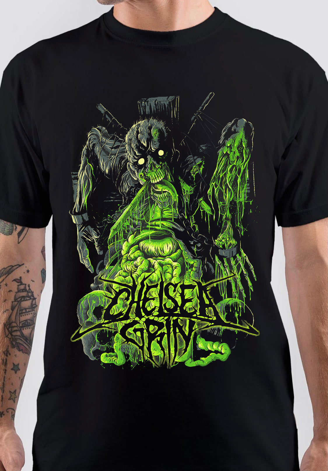 Creepyguy Chelsea Grin T-Shirt Hoodie, Sweatshirt | PureTeeCo.com