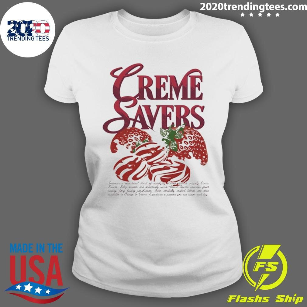 Creme Savers Strawberry Art Shirt