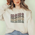 Crewneck Retro Mom Sweatshirt Sweatshirt Women Mom Mom Life Sweatshirt TK62GN T-Shirts, Hoodie | PureTeeCo.com
