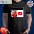 Cristiano Ronaldo has become the fastest person ever to hit 20 million subscribers on YouTube, doing so in a little over 24 hours. shirt