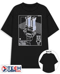 Crosley Tower Blueprint shirt