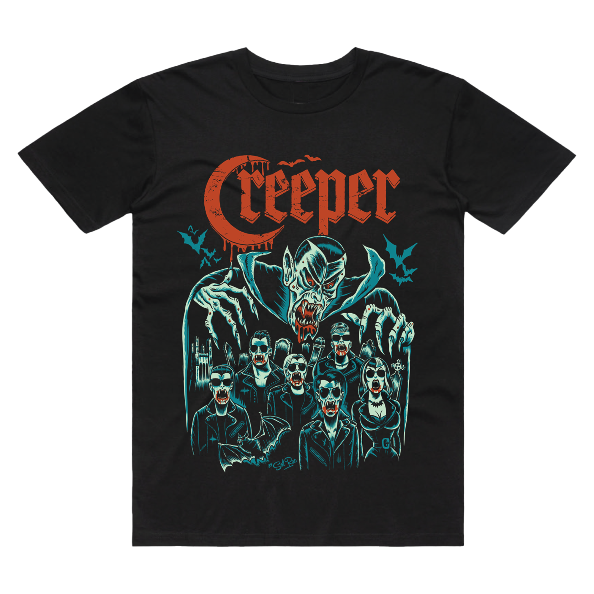 Creeper - Cult Tee Hoodie, Sweatshirt | PureTeeCo.com (Image 2)